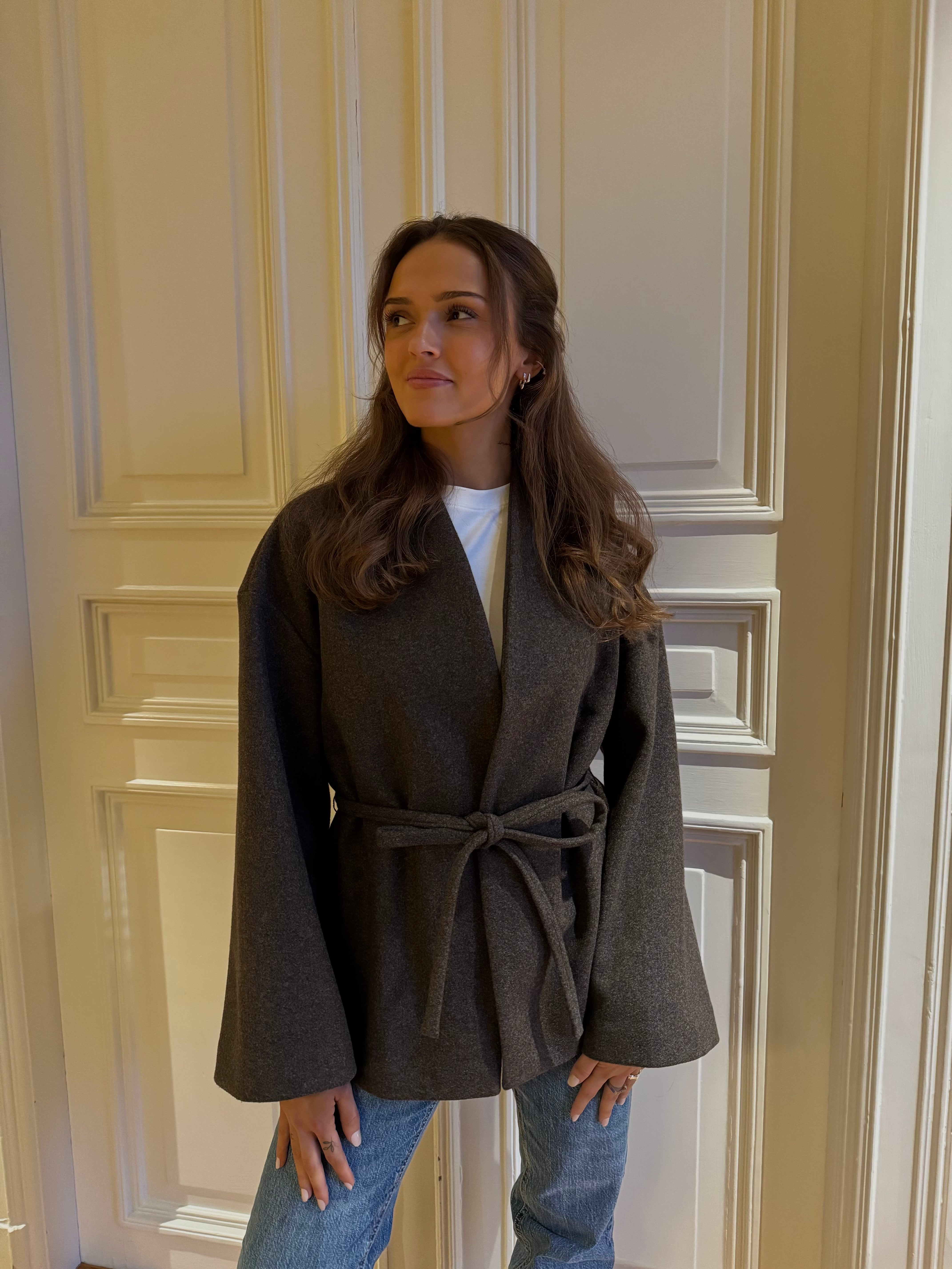 AWSIJINA Jacket - Coffee Bean